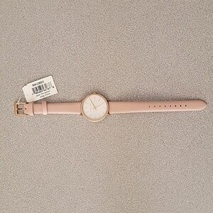 Michael Kors Pink Leather Watch